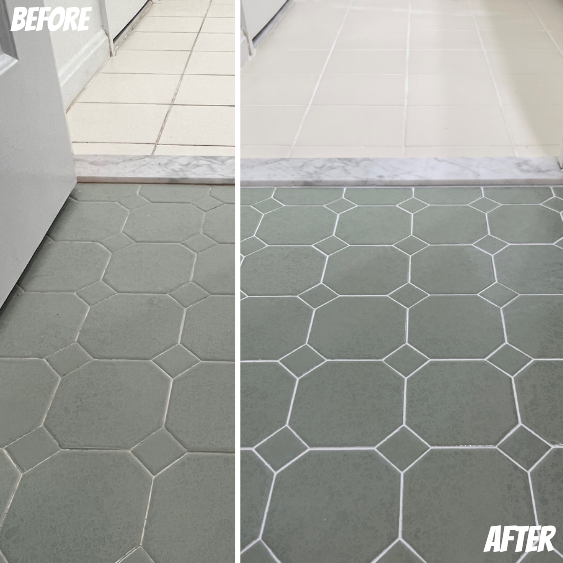 Grout Color Sealing